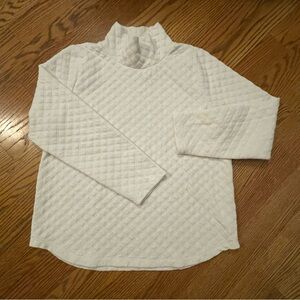 J Crew Quilted Long Sleeve Top